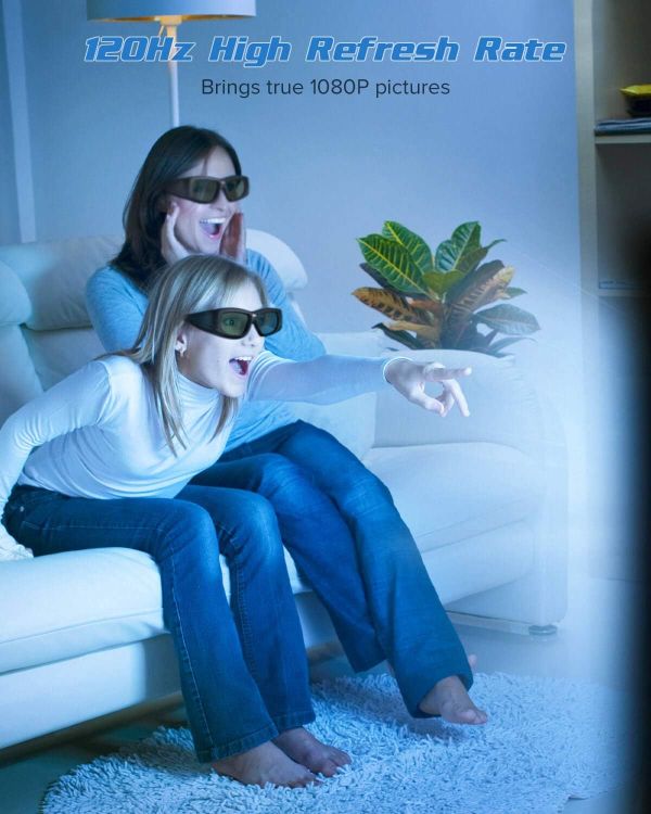 ELIKLIV 3D-EPSON Óculos 3D para utilização com projetores 3D - foto 6