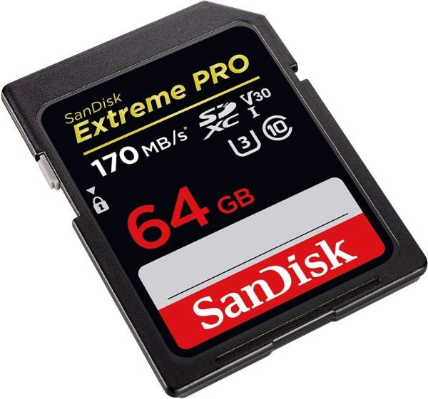 SANDISK SDHC 170M 64GB Cartão de memória SDHC C10 170Mb/s Extreme Pro - foto 2