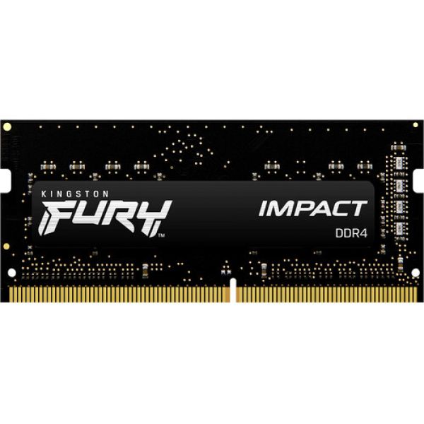 KINGSTON FURY IMPACT 32GB Memória para Notebook DDR4 SO-DIMM 32Gb, 3200Mhz