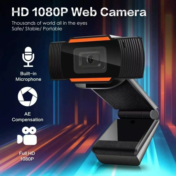 GENERAL BRAND GB5MP Webcam Full HD compatível com PC e Mac - foto 3