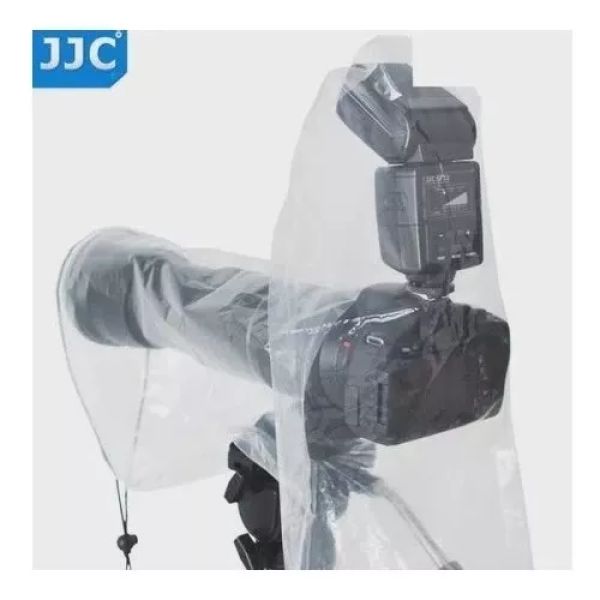 UNIVERSAL JJC RC-R15 Capa de chuva para DSLR com flash  - foto 1