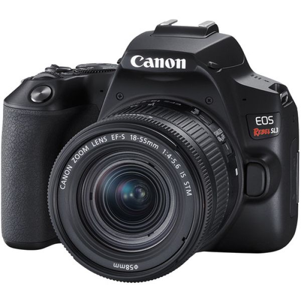 Máquina fotog de 24Mp com lente 18-55mm CANON EOS SL3
