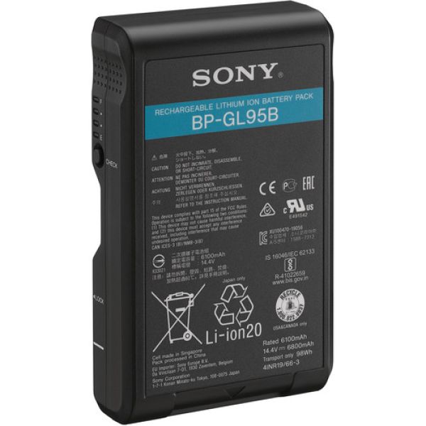 Bateria para filmadora profissional V-Mount SONY BP-GL95B
