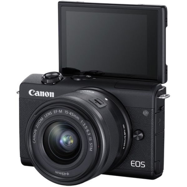 CANON EOS M200 Máquina fotog de 24Mp Mirrorless com lente 15-45mm  - foto 3