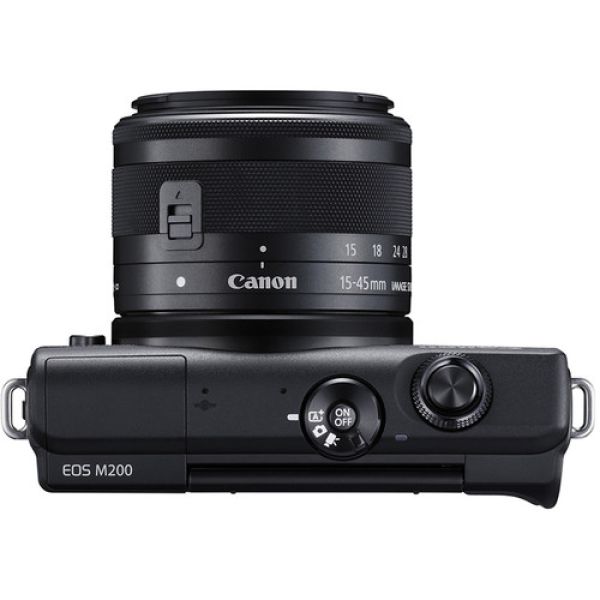 CANON EOS M200 Máquina fotog de 24Mp Mirrorless com lente 15-45mm  - foto 5