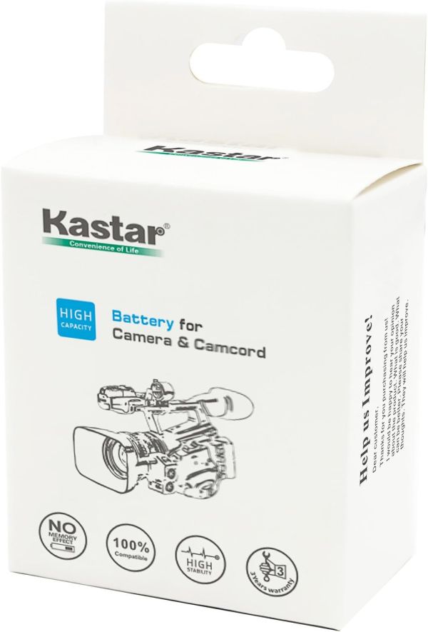 KASTAR BP-827 Bateria de alta capacidade para Canon - foto 3