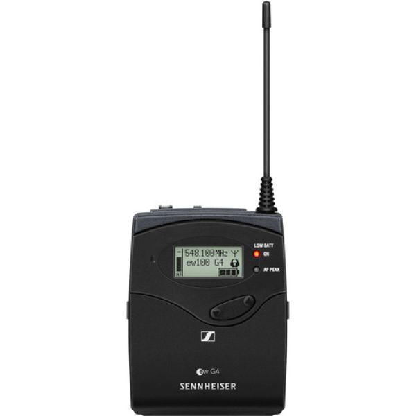 SENNHEISER EW-100 G4 Microfone de lapela sem fio com plug-on p/mic entrevista - foto 3