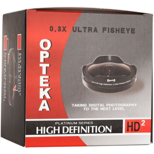 OPTEKA OPT-SC37FE Lente olho de peixe 0.3x de 37mm - foto 7