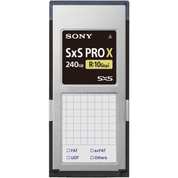 Cartão de memória SXS Pro X de 240Gb SONY SBP-240F