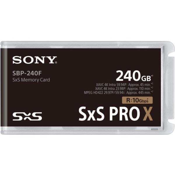 SONY SBP-240F Cartão de memória SXS Pro X de 240Gb - foto 2
