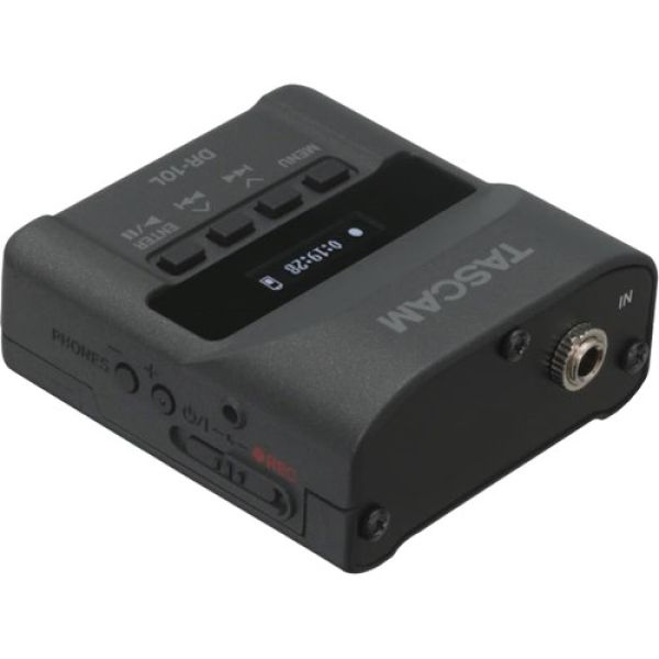 TASCAM DR-10L Gravador de voz digital com slot Micro SD e microfone de lapela - foto 6