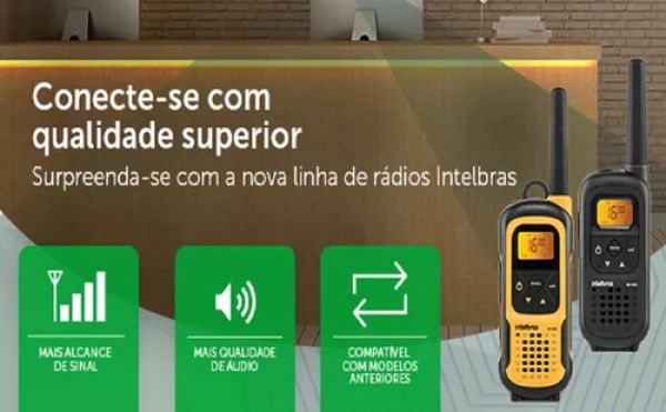 INTELBRAS RC-4102 Rádio walkie talkie intercom “par” - foto 2