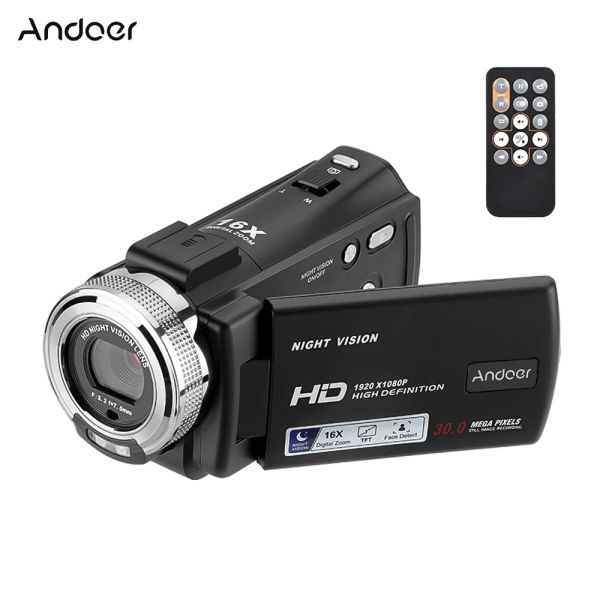 Filmadora HDV com 1CCD SDHC ANDOER V12 