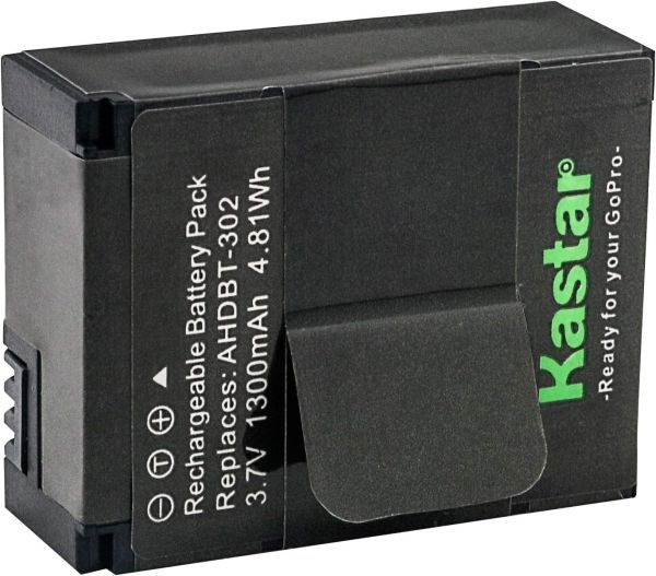 Bateria de alta capacidade para GoPro Hero 3  KASTAR AHDBT-302