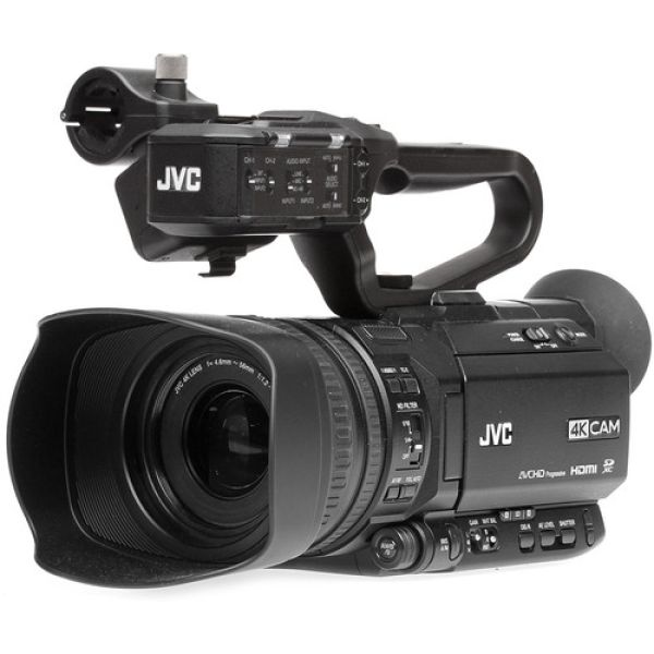 Filmadora 4K UHD com 1CCD SDHC  JVC GY-HM180