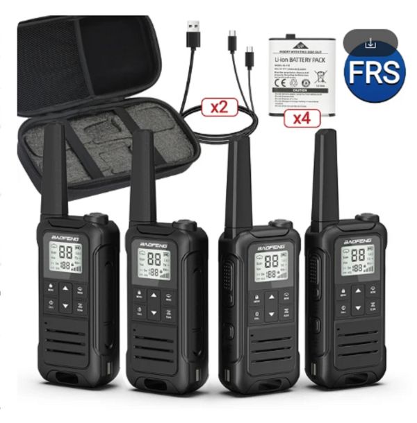 BAOFENG F22 Rádio walkie talkie intercom “4un” 22 canais