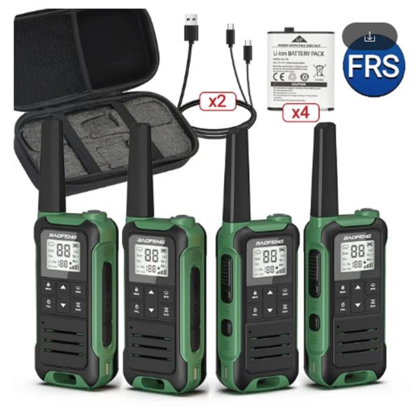 BAOFENG F22 Rádio walkie talkie intercom “4un” 22 canais - foto 2