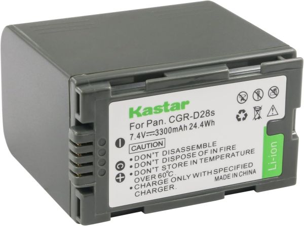 KASTAR CGR-D28  Bateria de alta capacidade para Panasonic  - foto 2