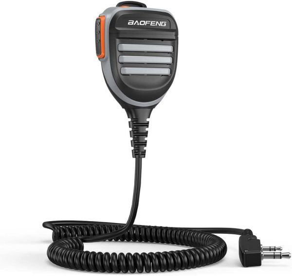 BAOFENG BF-780 Microfone PTT com alto falante à prova d'água para rádios