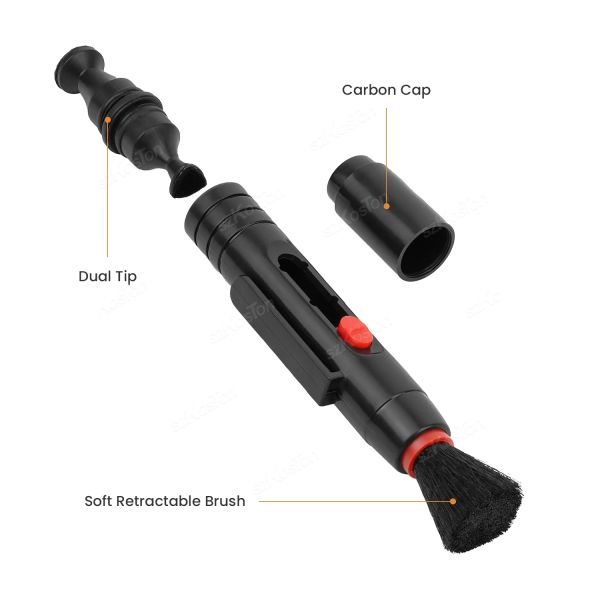 CELESTRON LENS PEN Caneta de limpeza para lentes de foto e vídeo - foto 4