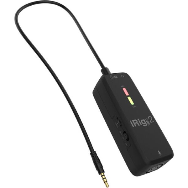 MULTIMEDIA IRIG PRE 2  Interface de microfone XLR ultracompacto IK - foto 2