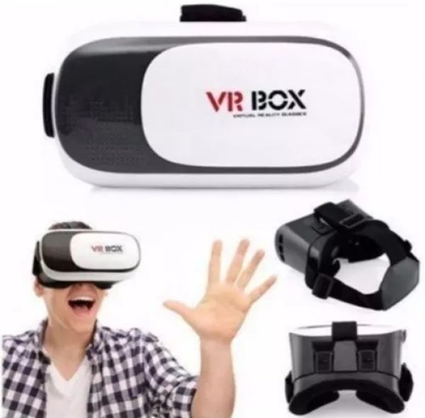 VR BOX 3D-VR Óculos de realidade virtual 3D com controle cardboard - foto 3