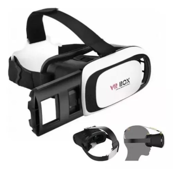 VR BOX 3D-VR Óculos de realidade virtual 3D com controle cardboard - foto 8