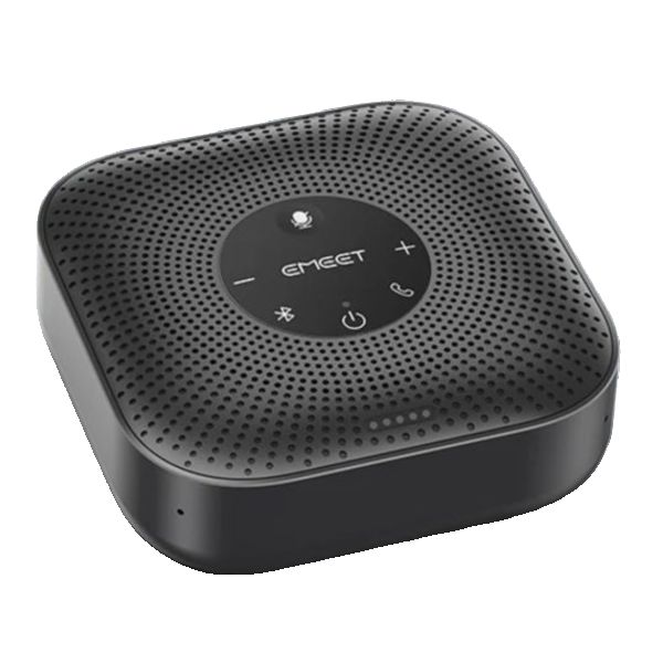 Microfone de mesa com bluetooth p/conferência viva voz EMEET M0 PLUS