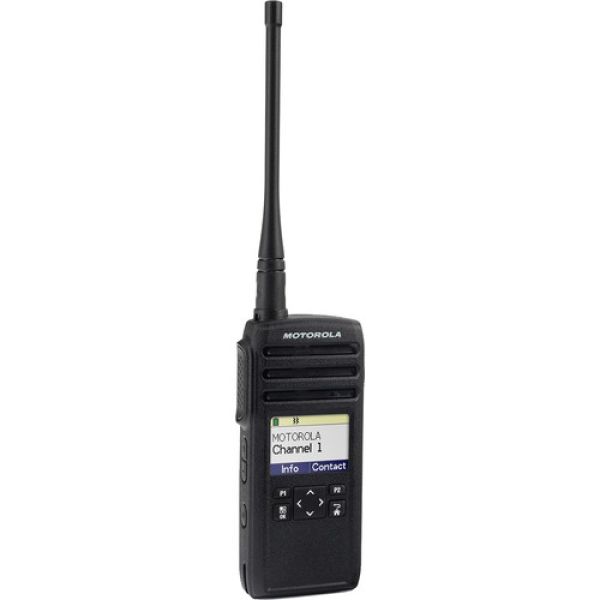 MOTOROLA DTR-700 Rádio walkie talkie intercom Digital com 50 canais 