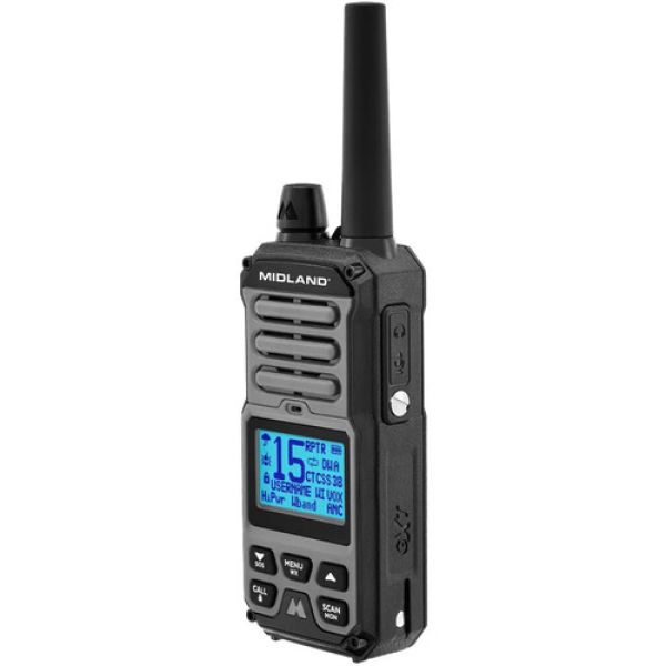 MIDLAND GXT67 Rádio walkie talkie intercom UHF com 50 canais  - foto 3