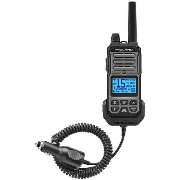 MIDLAND GXT67 Rádio walkie talkie intercom UHF com 50 canais  - foto 7