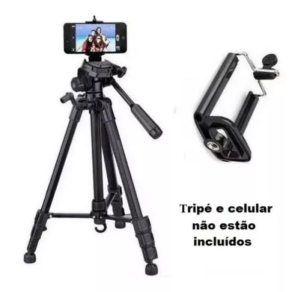 UNIVERSAL CEL-HOLDER Suporte para montagem de smartphone em tripé - foto 5