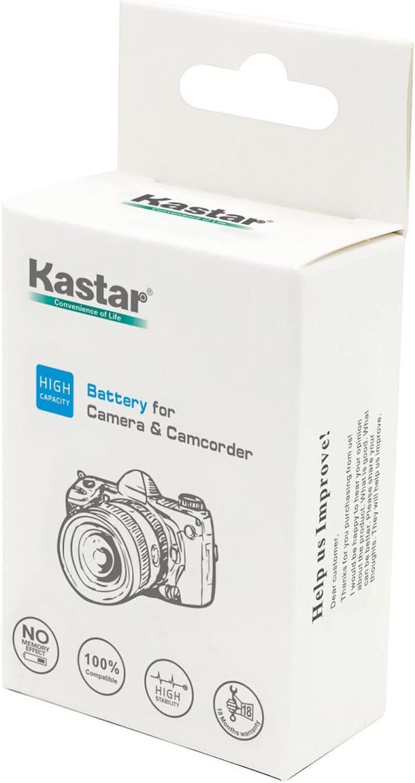 KASTAR LI-90B Bateria de alta capacidade para Ricoh DB-110 - foto 3