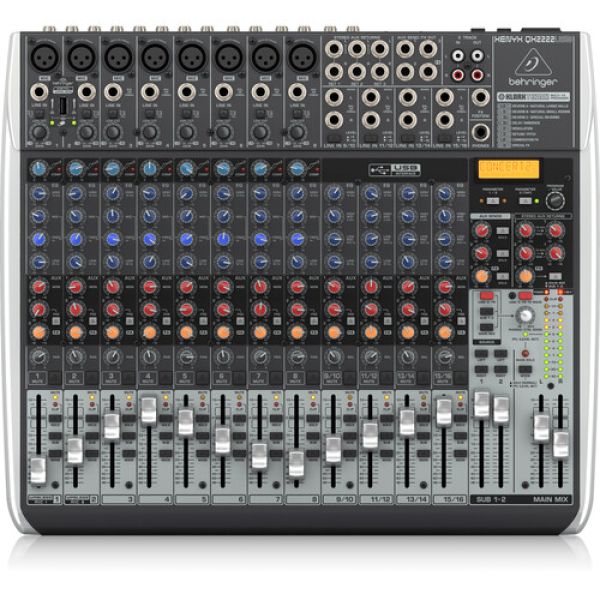 BEHRINGER XENYX QX2222 USB Mesa de áudio com 22 canais e efeitos - foto 3