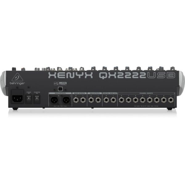 BEHRINGER XENYX QX2222 USB Mesa de áudio com 22 canais e efeitos - foto 5