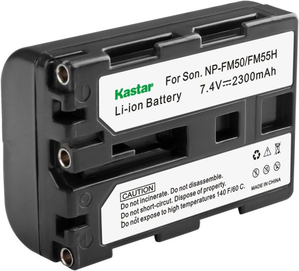 Bateria de alta capacidade para Sony KASTAR NP-FM50