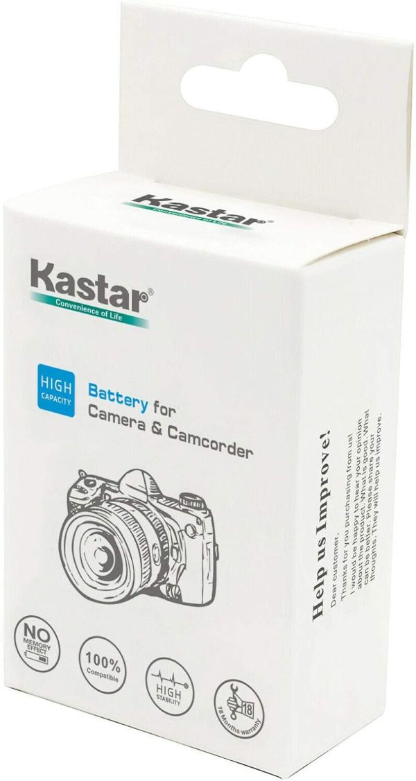 KASTAR DMW-BLF19 Bateria de alta capacidade para Panasonic - foto 3