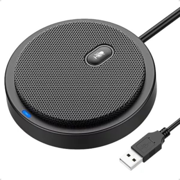 Microfone de mesa com cabo USB para conferência  UNIVERSAL UM02