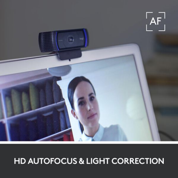 LOGITECH C920S HD PRO Webcam Full HD compatível com Mac e PC - foto 6