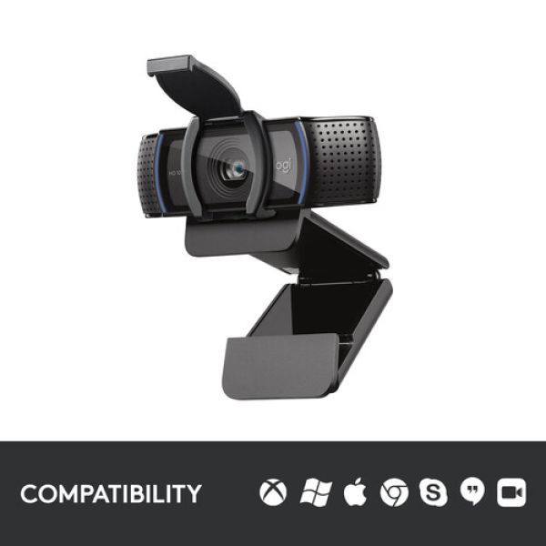 LOGITECH C920S HD PRO Webcam Full HD compatível com Mac e PC - foto 8