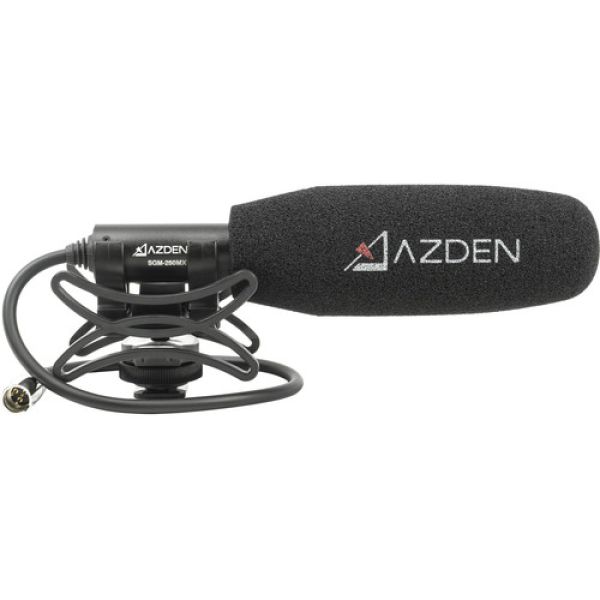 AZDEN SGM-250 Microfone de boom profissional com cabo XLR e phantom - foto 2