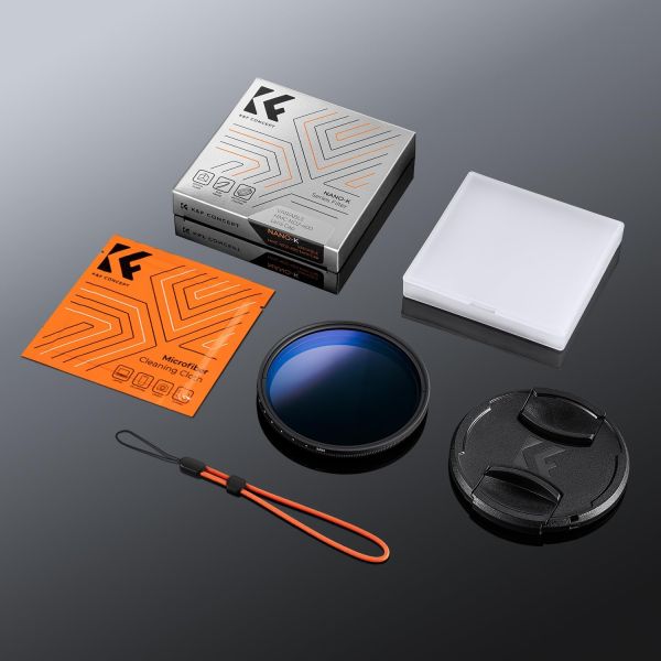 K&F CONCEPT ND2-ND400/52 Filtro ND variável ND2-ND400 1-9 stops de 52mm - foto 7