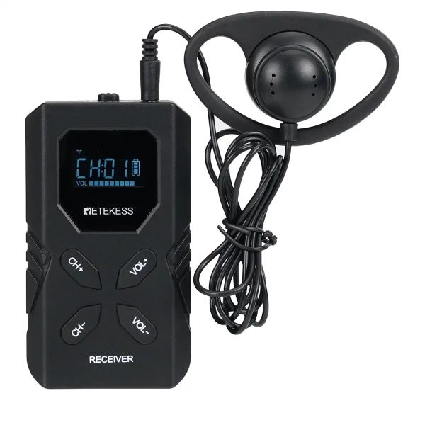 RETEKESS TT118 Sistema de visitação tourguide com 10 fones - foto 5