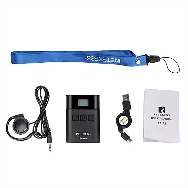 RETEKESS TT122 Sistema de visitação tourguide com 10 fones - foto 12