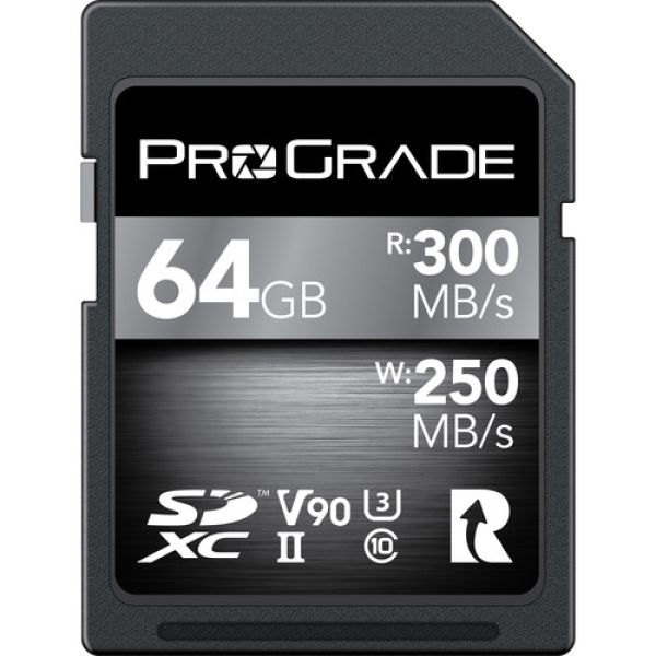 Cartão de memória SDXC C10 ProGrade 300Mb/s  PROGRADE SDXC 300M 64GB