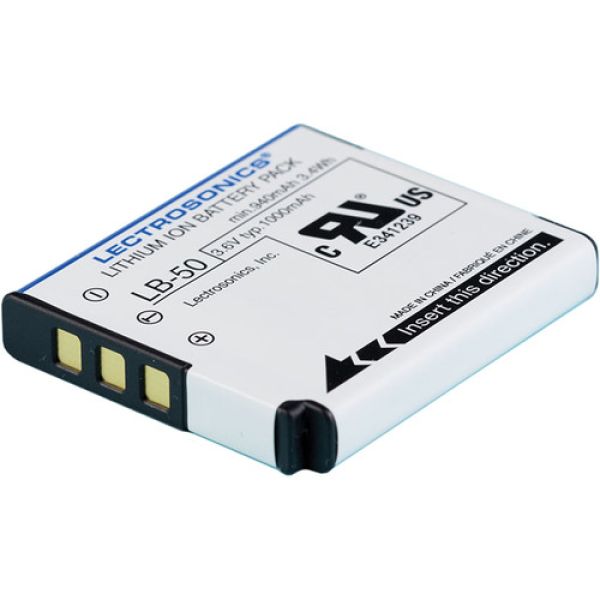Bateria para transmissor SSM e receptor IFBR1B  LECTROSONICS LB-50