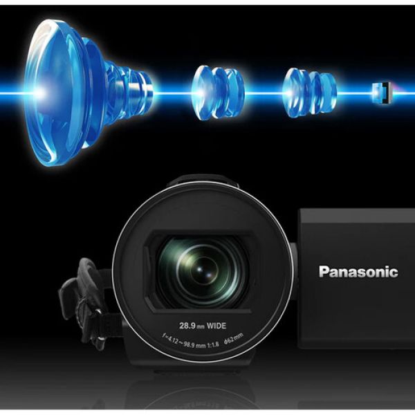PANASONIC HC-V900 Filmadora HD com 1CCD SDHC entrada mic  - foto 6