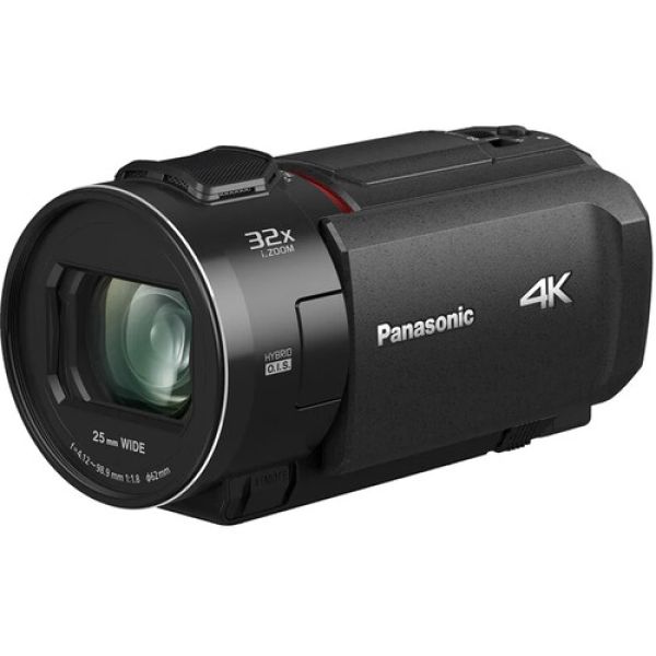 Filmadora 4K UHD com 1CCD SDHC entrada mic PANASONIC HC-VX3