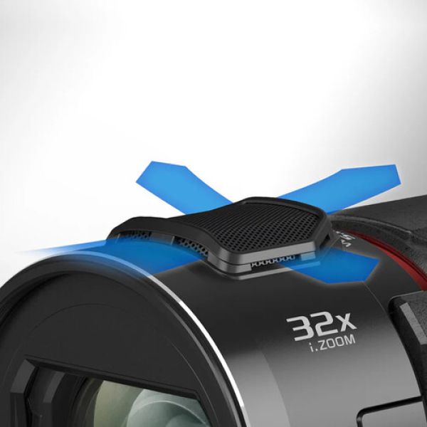 PANASONIC HC-VX3 Filmadora 4K UHD com 1CCD SDHC entrada mic - foto 4