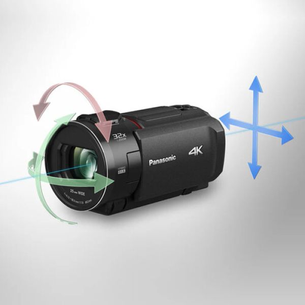 PANASONIC HC-VX3 Filmadora 4K UHD com 1CCD SDHC entrada mic - foto 5
